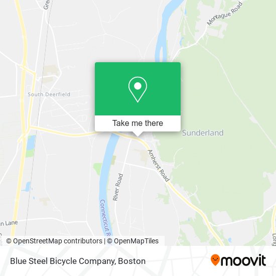 Blue Steel Bicycle Company map