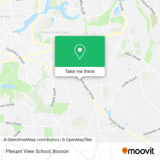 Plesant View School map