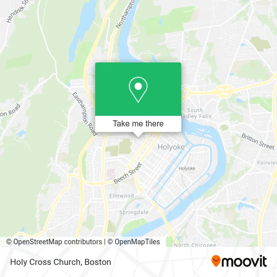 Holy Cross Church map