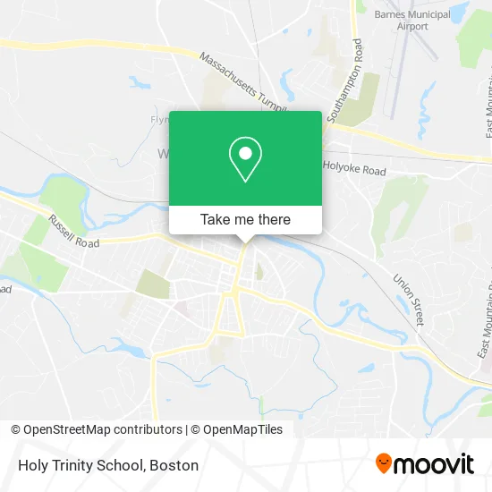 Holy Trinity School map