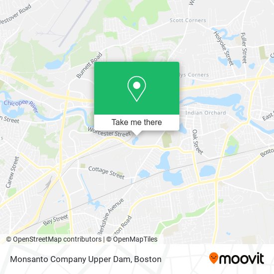 Monsanto Company Upper Dam map