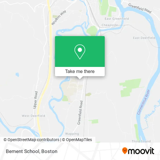 Bement School map