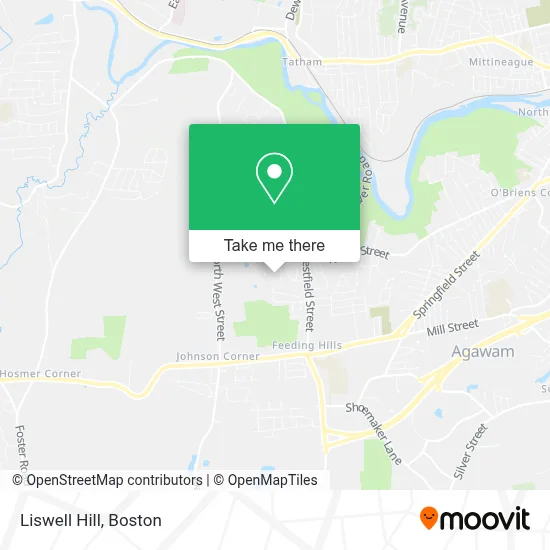 Liswell Hill map