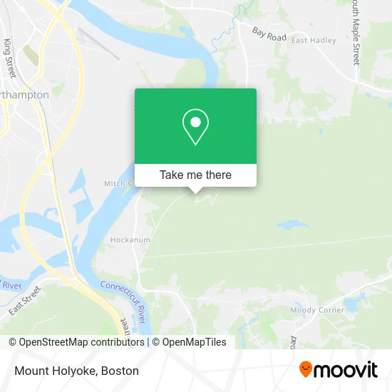 Mount Holyoke map