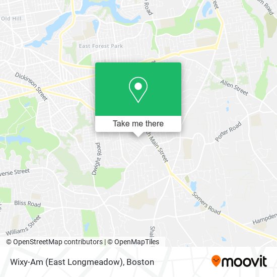Wixy-Am (East Longmeadow) map