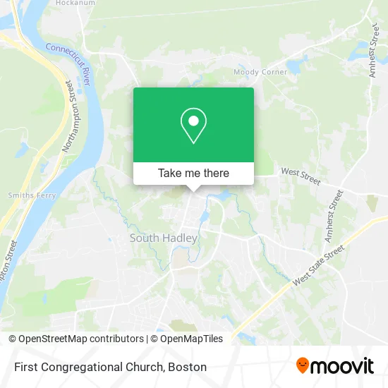 Mapa de First Congregational Church