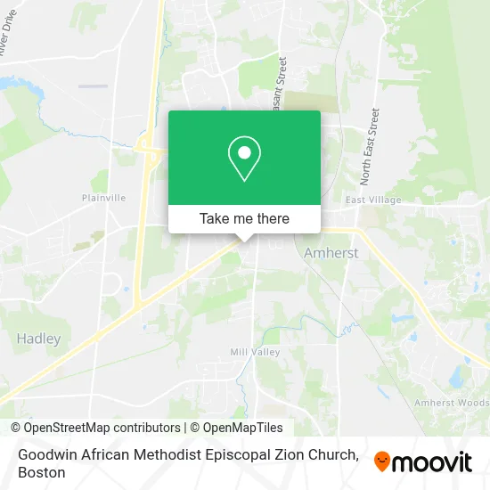 Goodwin African Methodist Episcopal Zion Church map