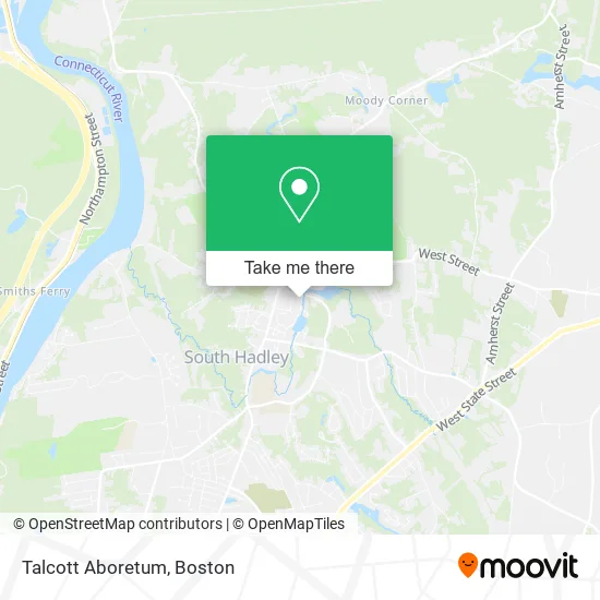 Talcott Aboretum map