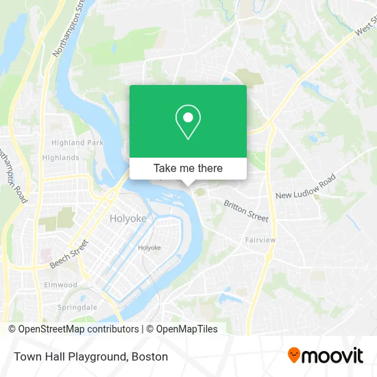 Town Hall Playground map
