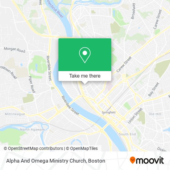 Alpha And Omega Ministry Church map