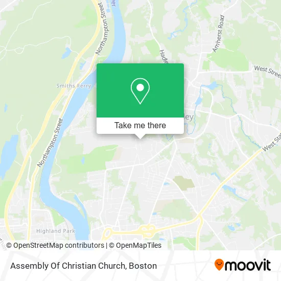 Assembly Of Christian Church map