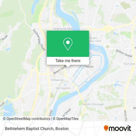 Bethlehem Baptist Church map