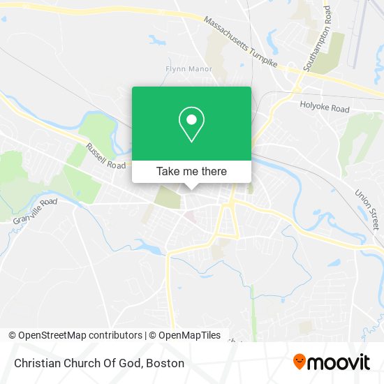 Christian Church Of God map