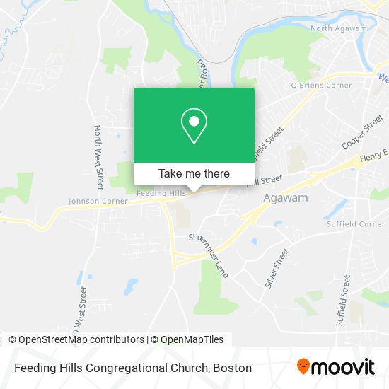 Mapa de Feeding Hills Congregational Church