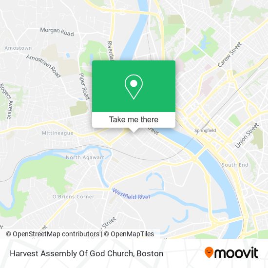 Mapa de Harvest Assembly Of God Church
