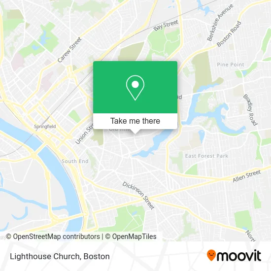 Lighthouse Church map
