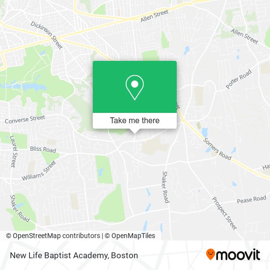 Mapa de New Life Baptist Academy