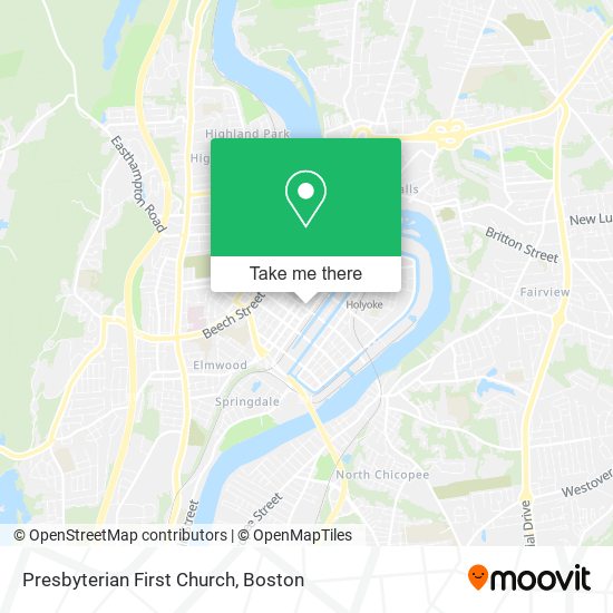 Presbyterian First Church map