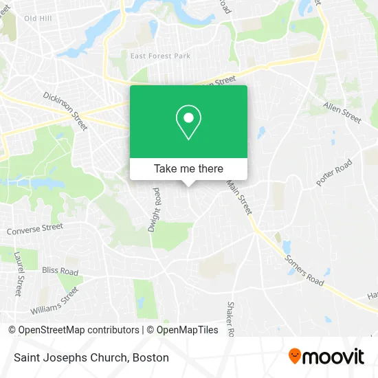 Saint Josephs Church map