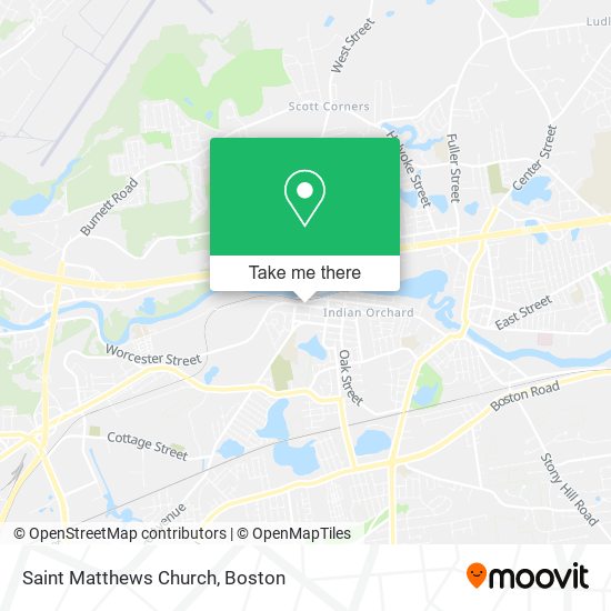 Saint Matthews Church map