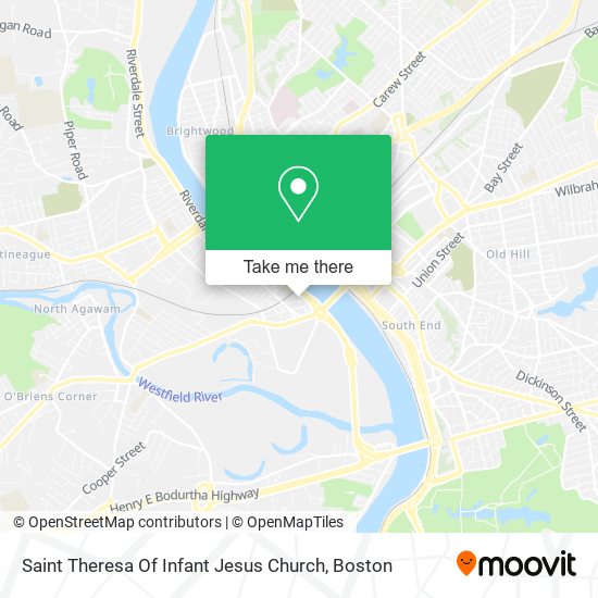 Saint Theresa Of Infant Jesus Church map