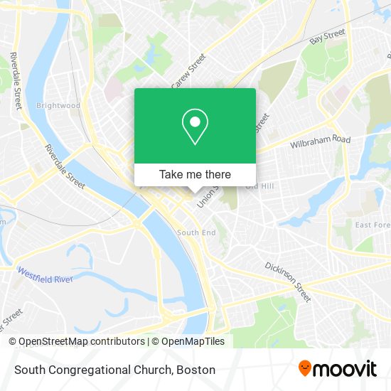 Mapa de South Congregational Church