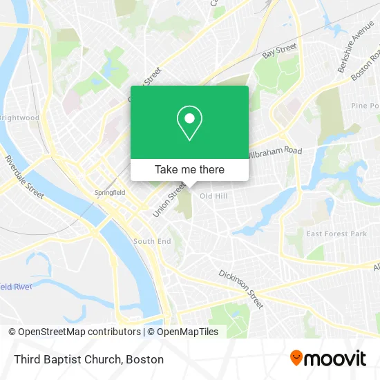 Third Baptist Church map