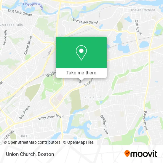 Union Church map