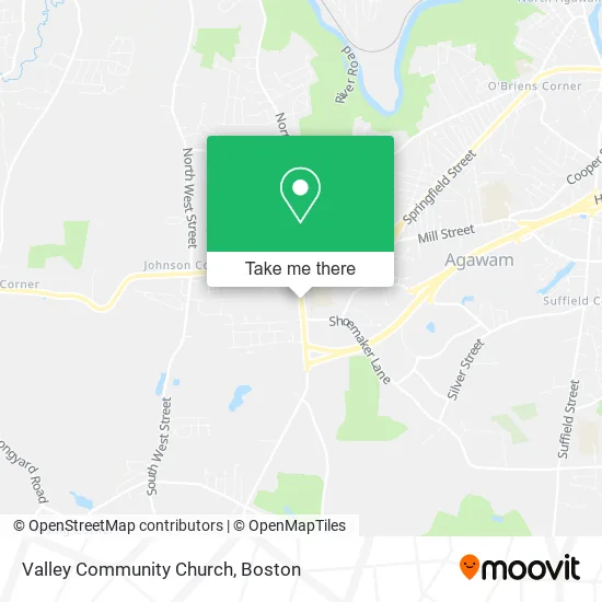 Valley Community Church map