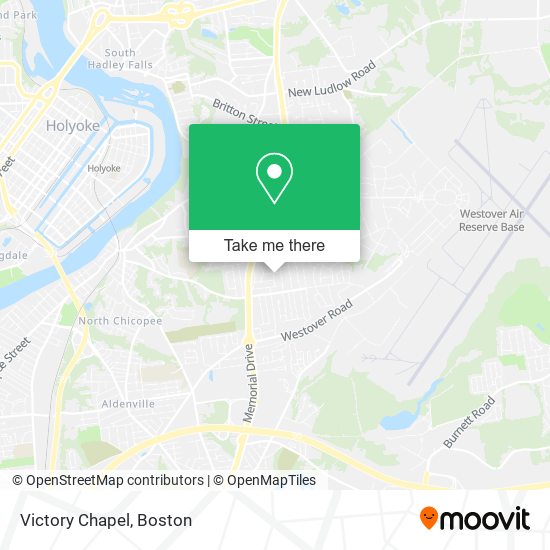 Victory Chapel map