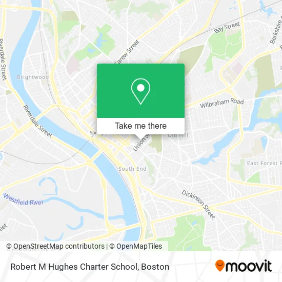 Robert M Hughes Charter School map