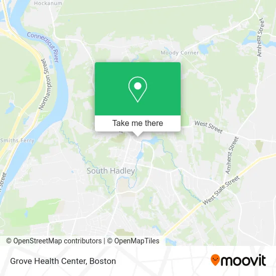 Grove Health Center map