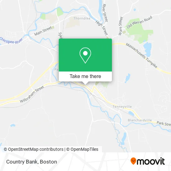 Country Bank map