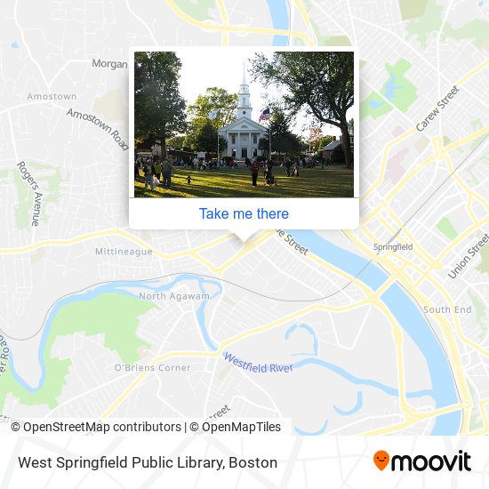 Mapa de West Springfield Public Library