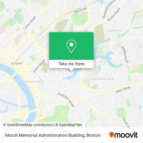 Mapa de Marsh Memorial Administration Building