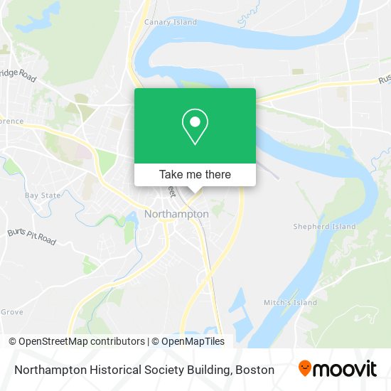 Northampton Historical Society Building map