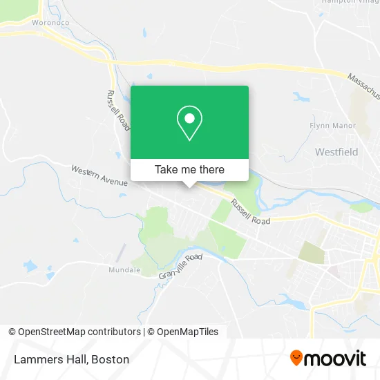 Lammers Hall map