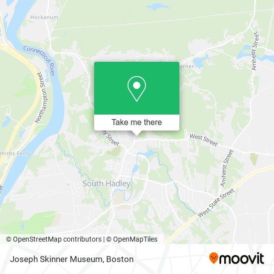 Joseph Skinner Museum map
