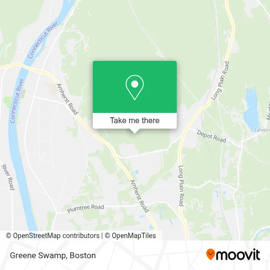 Greene Swamp map