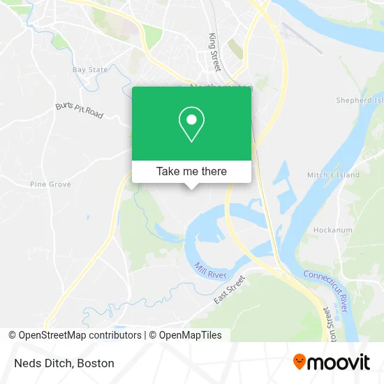Neds Ditch map