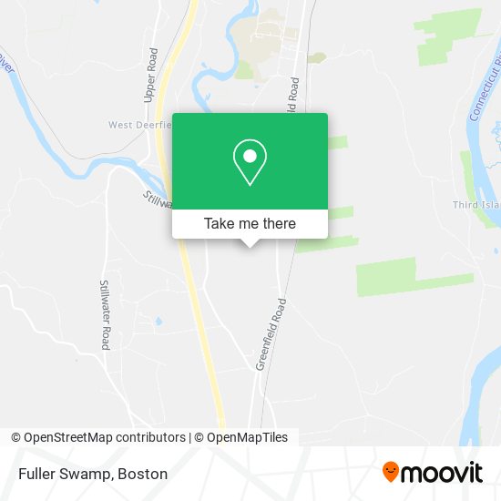 Mapa de Fuller Swamp
