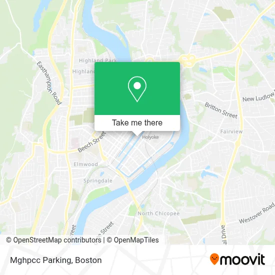 Mghpcc Parking map