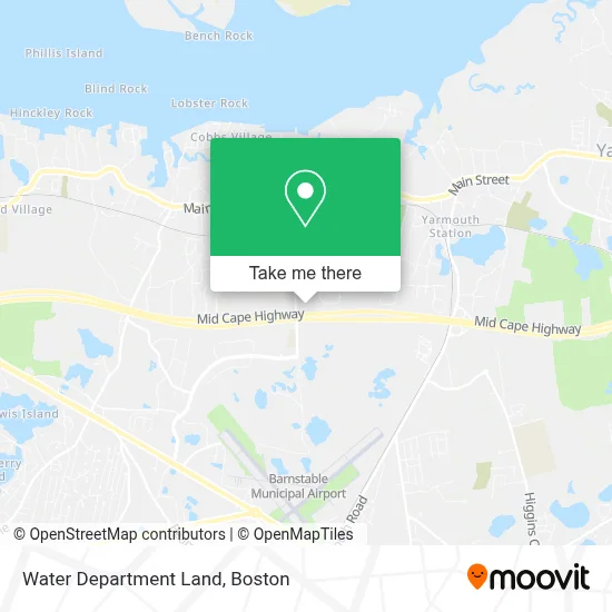 Water Department Land map