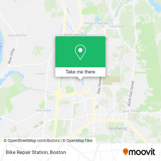 Mapa de Bike Repair Station