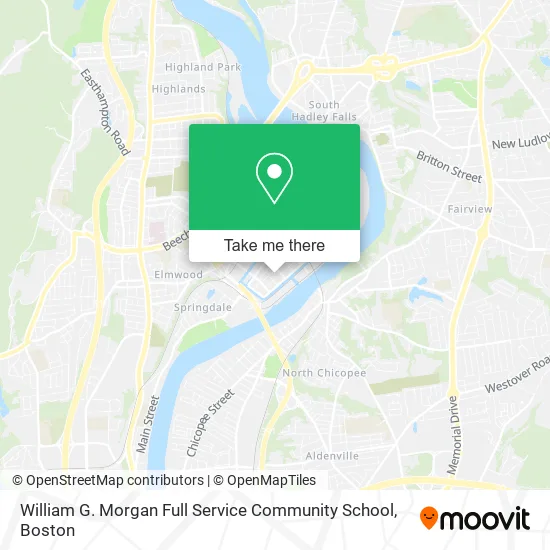 William G. Morgan Full Service Community School map