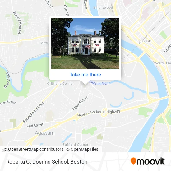 Roberta G. Doering School map