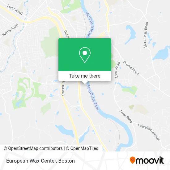 European Wax Center map