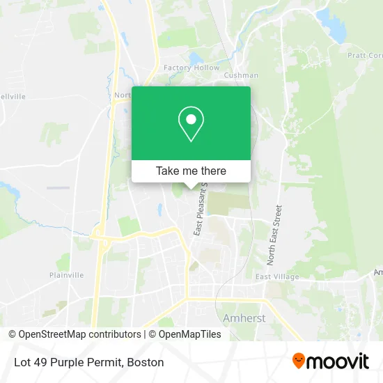 Lot 49 Purple Permit map