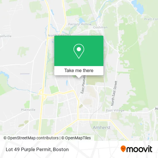 Lot 49 Purple Permit map