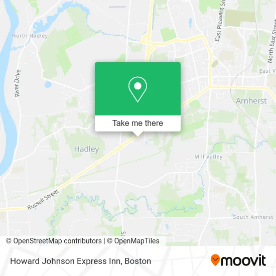 Howard Johnson Express Inn map